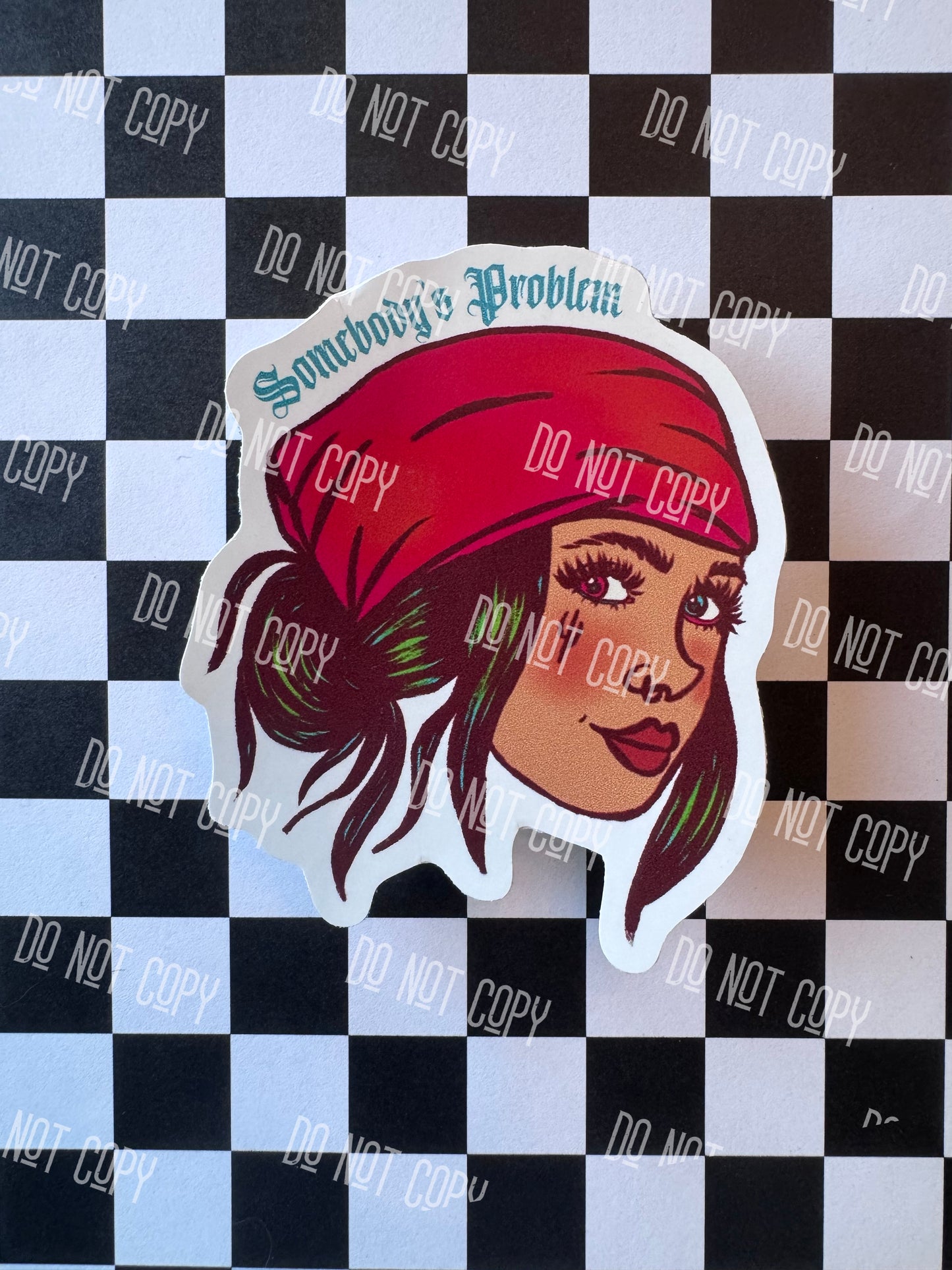Somebody's Vinyl Sticker