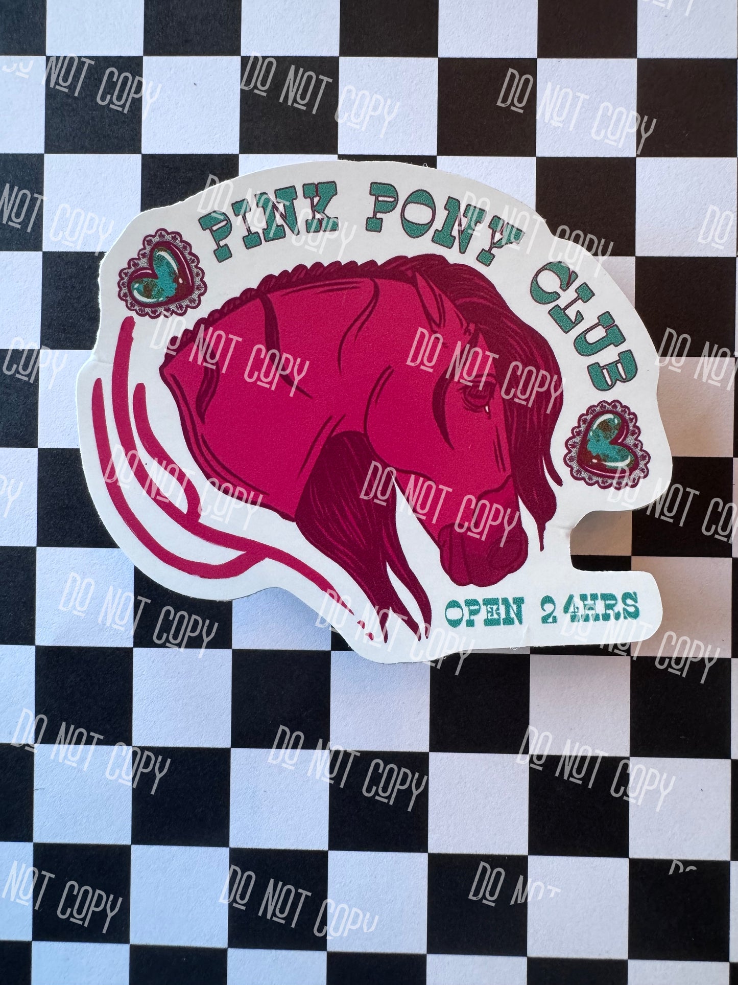 Pink Sticker