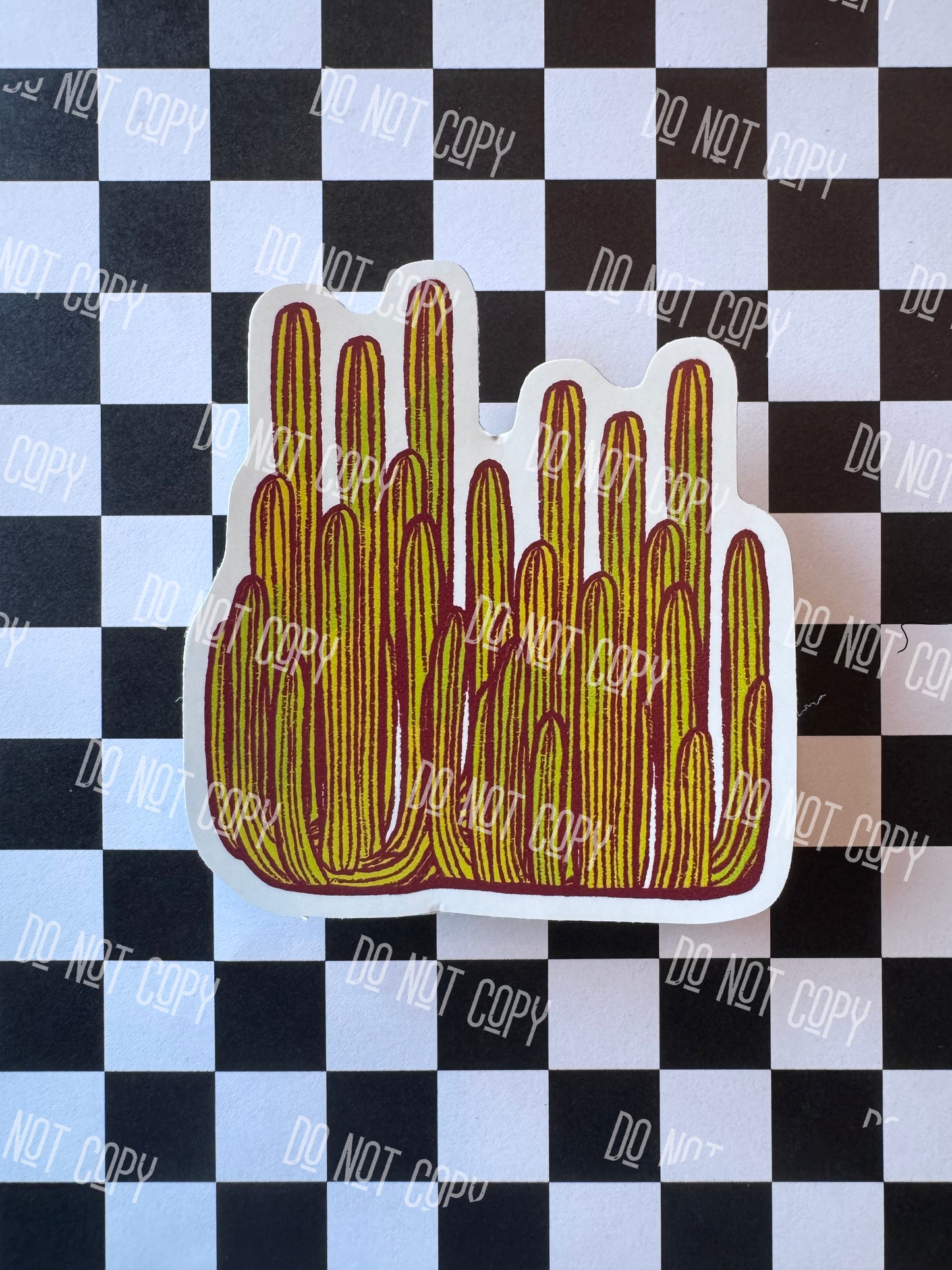 Cactus Vinyl Sticker