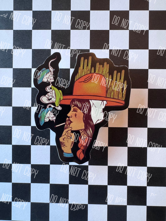 Smokin 3 Sticker