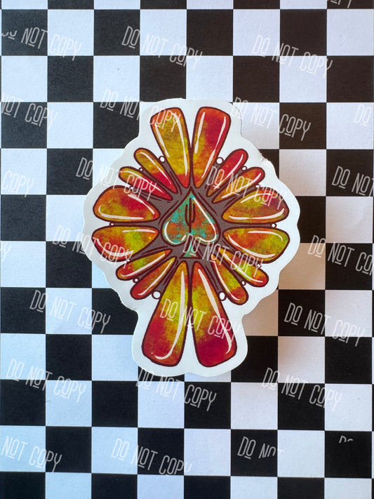 Spade Jewel Vinyl Sticker