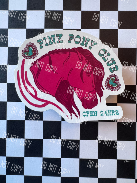Pink Sticker