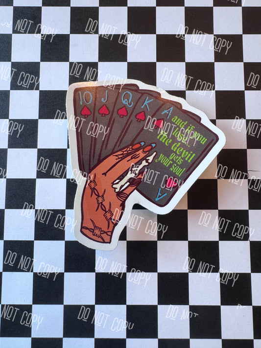 Full House Vinyl Sticker
