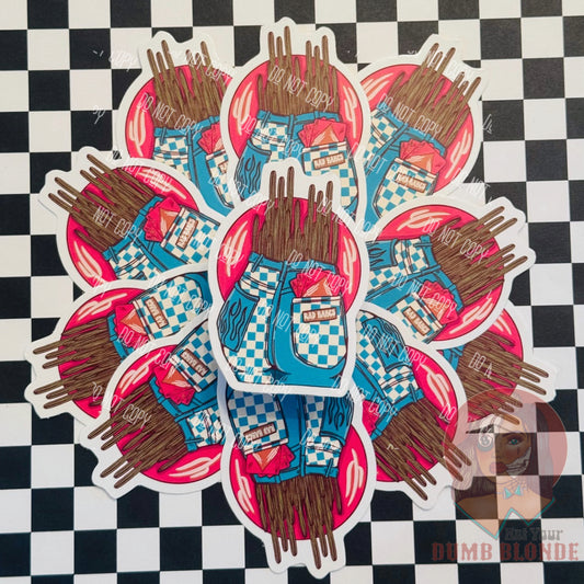 Blue Jeans Sticker