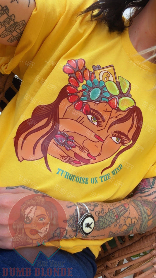 Turquoise On My Mind T-shirt