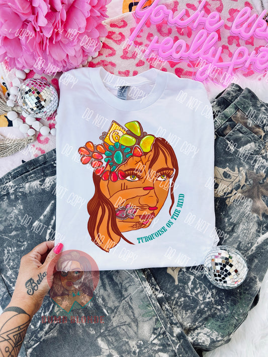 Turquoise On My Mind T-shirt