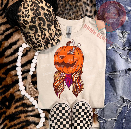 Hairdresser Halloween T-shirt