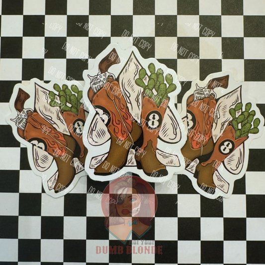 Boots Sticker