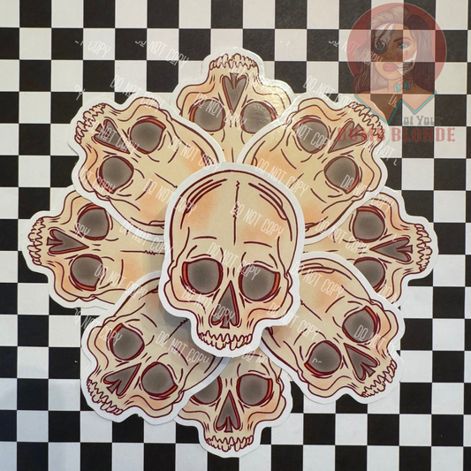 Skull Sticker
